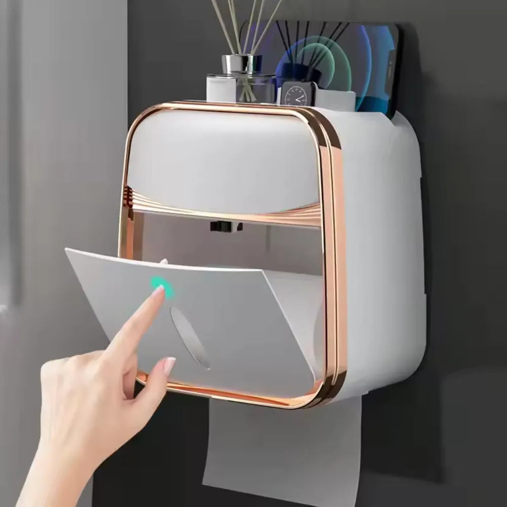 Porta Papel Higiênico de Parede - Loc Stop