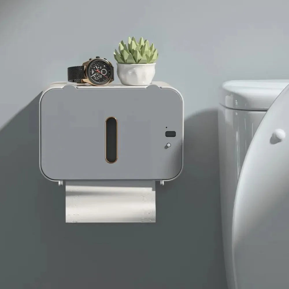 Porta Papel Higiênico Automático por Indução - Loc Stop