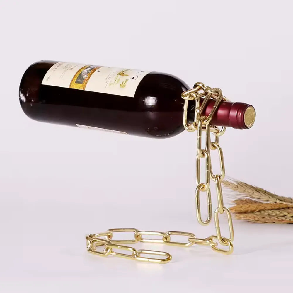 Suporte de Vinho Corrente Mágica - Loc Stop