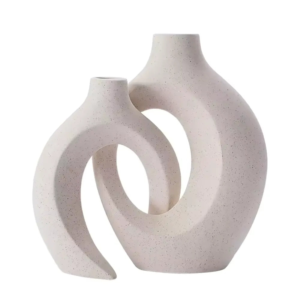 Conjunto de 2 Vasos de Cerâmica Nórdica - Loc Stop
