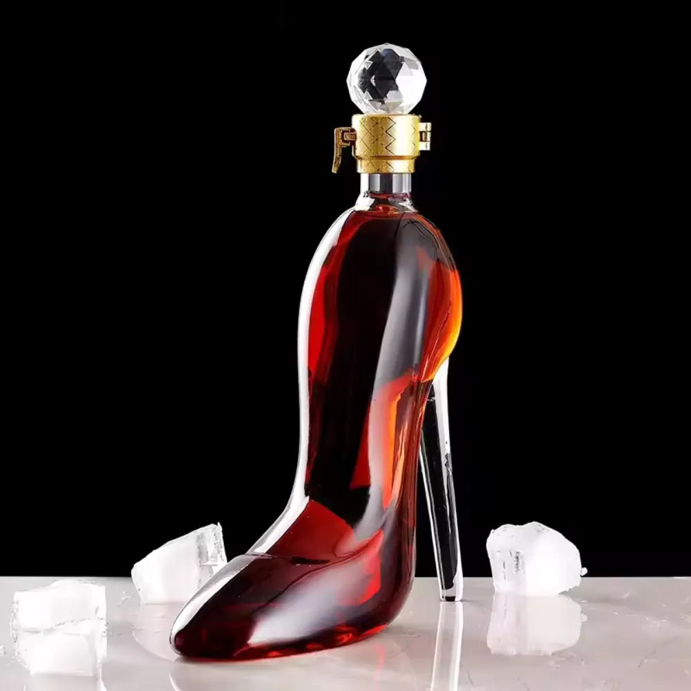 Decanter de Vinho Vidro Sapato - Loc Stop