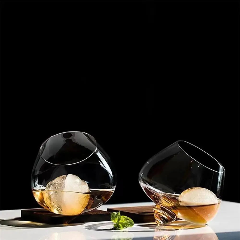 Taça de Vinho Whisky Inclinada - Loc Stop