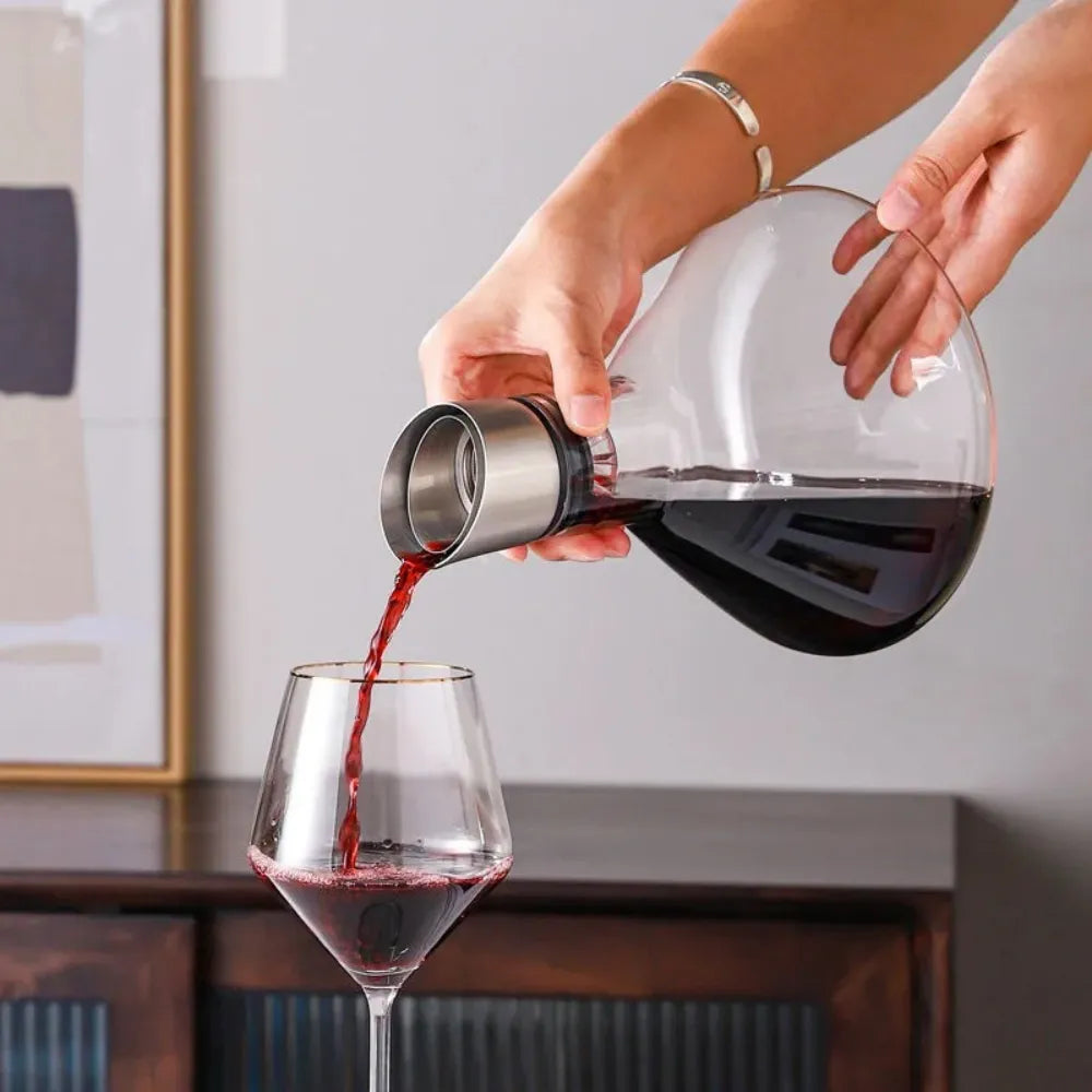 Decanter de Vinho Iceberg 1500ml - Loc Stop