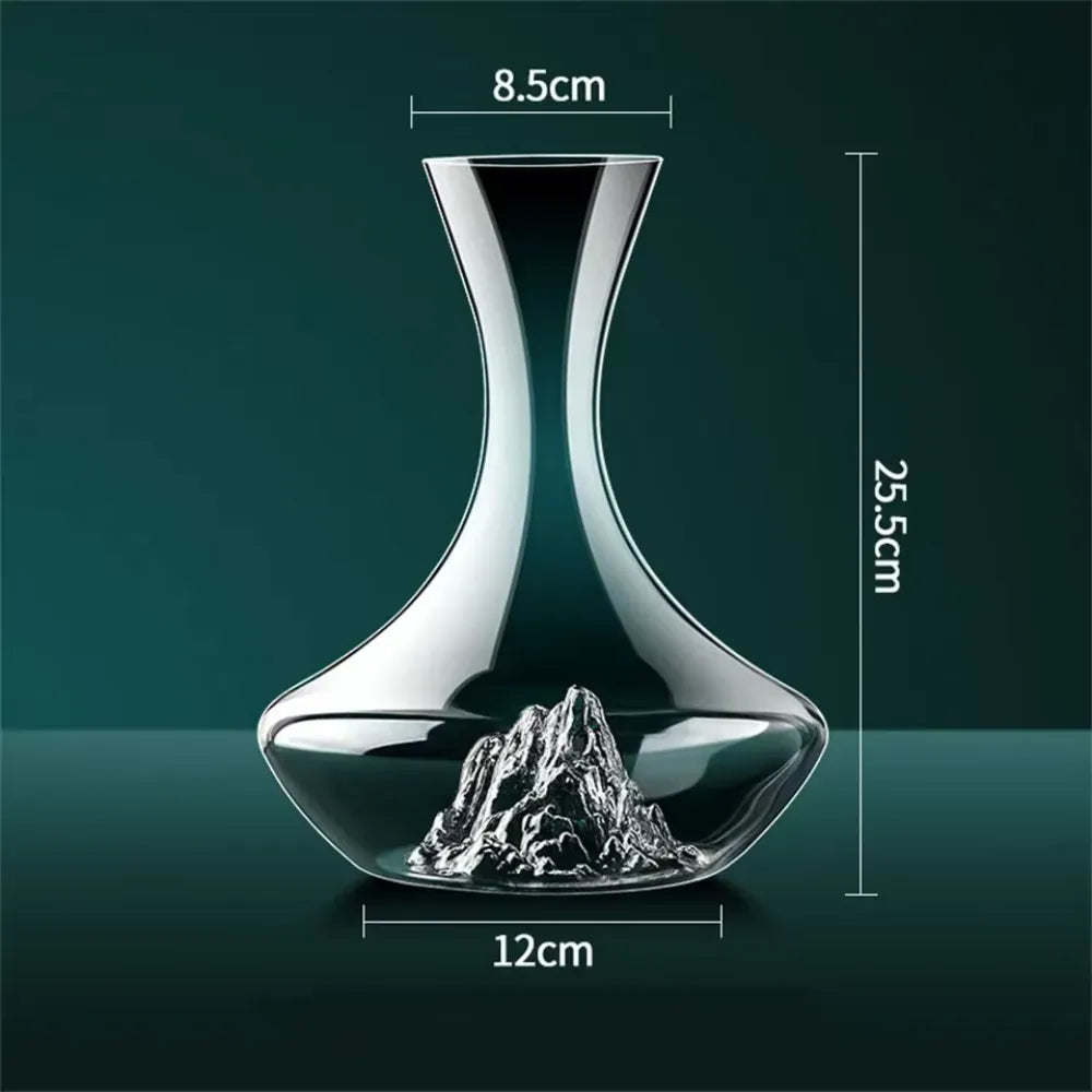 Decanter de Vinho e Whisky Vidro Iceberg - Loc Stop