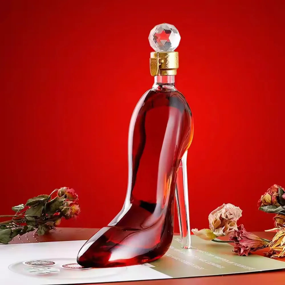 Decanter de Vinho Vidro Sapato - Loc Stop
