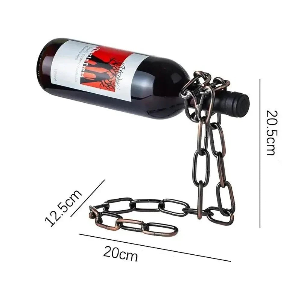 Suporte de Vinho Corrente Mágica - Loc Stop